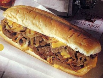 Philly Cheesesteak sandwich